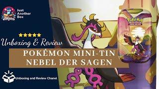  Pokémon Mini-Tin Nebel der Sagen – Beatori  2 Boosterpacks & Sticker Unboxing!