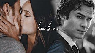 elena, stefan & damon | heartburn