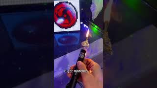 What can a 100 Mw laser do?