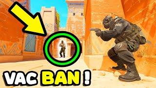 400 IQ VAC BAN MOMENTS! - COUNTER STRIKE 2 CLIPS