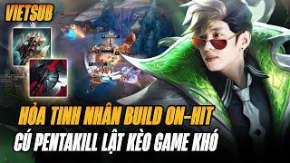 (Vietsub) Lối Chơi Master Yi On-Hit Gặt Pentakill Gánh Team Lật Kèo Cực Ác Trong Tay Hỏa Tinh Nhân