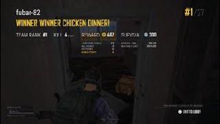 PUBG: fubar-82 kills team mate sneakysnake98 with a grenade when it was 2v1 for the win!