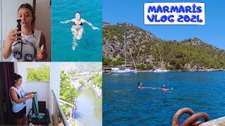 Yine MARMARİS  Denizden çıkmadığımız bir tatil | MARMARİS 2024 #tatilvlog #vlog #vlogger