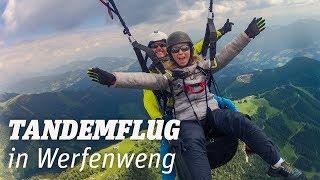 Tandemflug in Werfenweng