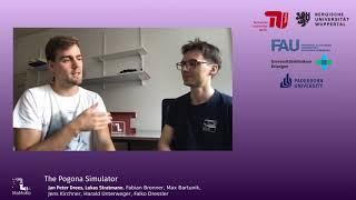 Efficient Simulation of Macroscopic Molecular Communication: The Pogona Simulator