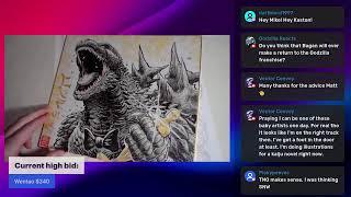 Godzilla Post-Oscars Art Stream!