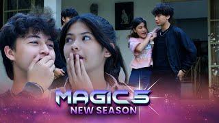 Naura & Rahsya Iseng! Senggol Adara Biar Jatuh ke Pelukan Dika | Magic 5 - Episode 508