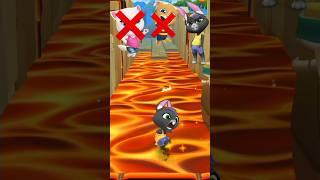 Talking tom gold run funny fails Lava #shorts #shortsvideo