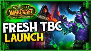 TBC LAUNCHES TODAY! - Fresh Server Launch! - Warrior Leveling in Outland