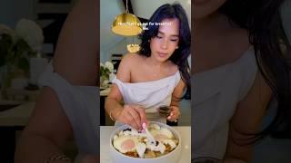 When he says let’s go out for breakfast - boujee chilaquiles #breakfast #caviar #cookwithme #brunch