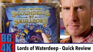 Lords of Waterdeep Review - Still Worth It?