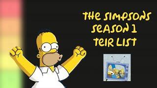 Simpsons Season 1 Tier List