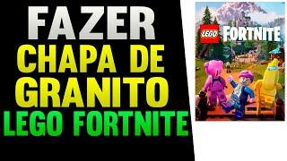 Como Fazer Chapa de Granito Lego Fortnite