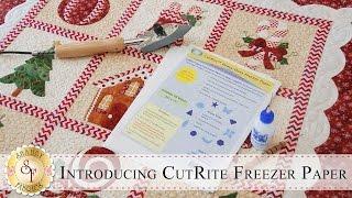 Introducing CutRite Freezer Paper | a Shabby Fabrics Tutorial