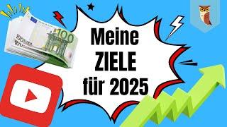 Meine Ziele für 2025 Depot,Dividende & Youtube #finanziellefreiheit #Depotaufbau #passiveseinkommen