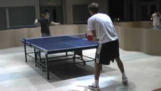 table tennis: two-hand backhand!