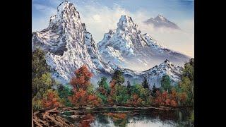 The Painting With Magic Show Majestic Mountains Se 7 Ep 1 landscape painting