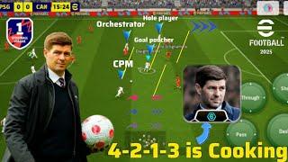 4-2-1-3 is Cooking  New Quick Counter Meta Formation | Quick Counter Best Formation eFootball 2025