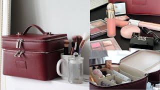  Organize Makeup With Me| ÉTOILE Vanity Case | Chill Aesthetic Vlog