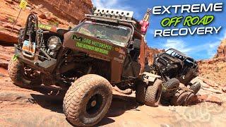 TRAIL MATER BROKEN RZR OFF ROAD RECOVERY from PRITCHETT CANYON!