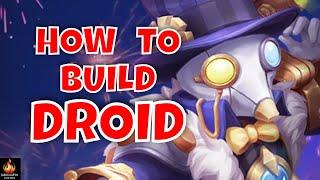 Castle Clash HOW TO BUILD New Hero Genteel Droid