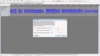 Using Audacity to split an audio file into multiple tracks