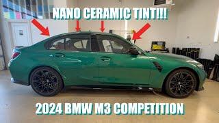 TINTING A BMW M3 COMPETITION !!!