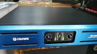 MK600 POWER AMPLIFIER CROWN