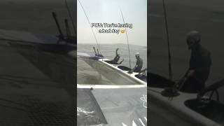 When you’re just having one of those days..  #SailGP #sailing #racing