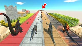 Shin Godzilla; Godzilla Burning; Zilla; Godzilla 2014 Death Run - Animal Revolt Battle Simulator