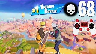 68 Elimination Duo Squads Gameplay "Building Only" Wins Ft. @Heisen- (Fortnite Chapter 3 Season 4)