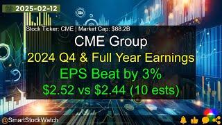 CME Group (CME|$88.2B) - 2024 Q4 & Full Year Earnings Analysis