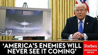 JUST IN: Trump Announces New F-47 Fighter Plane: 'Most Capable, Most Lethal Aircraft Ever Built'
