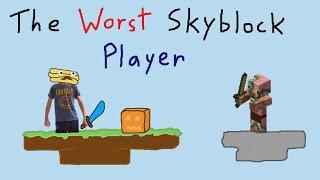 Foolish boy attempts to play Hypixel Skyblock