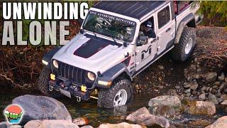 ICY TRAIL LEADS TO THE MOST PEACEFUL SETTING - Jeep gladiator ecodiesel