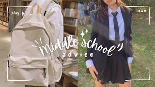 middle school advice from a freshman ️ | Denise C. #preppy