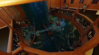 Titanic Grand Staircase Flooding | FLUID SIMULATION