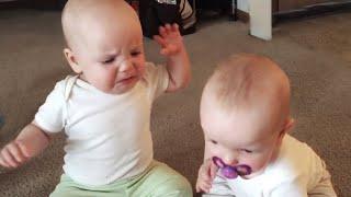 A MUST: BEST of Funny Twin Babies Video - Cute Baby Videos || Cool Peachy