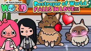 Destroyer of World FALLS IN LOVE?! - Toca Life World