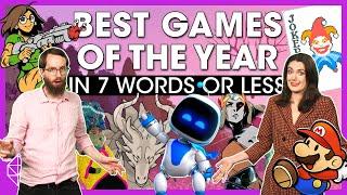 The TOP 50 games of 2024 in 7 words or less