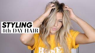 Quick Tips - How To Revive and Style 4th Day Hair