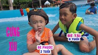 Hai cậu bé ĐÁNG YÊU Nhất "Nhịp Sống Phương Nam" đi bơi và BẤT NGỜ sự thay đổi của Bé Phước?