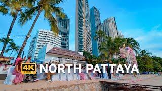 Relaxing Walk in North Pattaya | Pattaya,Thailand Walking Tour 4K HDR