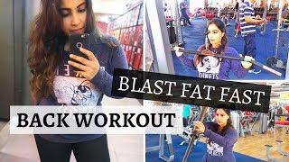Back Workout Routine | BLAST FAT FAST | Complete Workout | Kanzah Syed