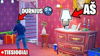  PROP HUNT NAUJŲJŲ METŲ PROGA! - Fortnite lietuviškai live