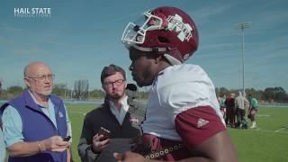 Dezmond Harris Post-Practice Press Conference - 12/26/17