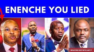 APOSTLE RICHARD TAKIM REBUKED DR PAUL ENENCHE OVER DR ABEL DAMINA DID NOT GIVE BIRTH TO MY CHURCH.