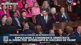 EEUU | Expulsaron a congresista demócrata Al Green por interrumpir el discurso de Trump