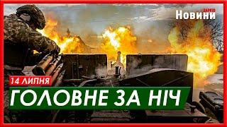 Атака "Shahed" на українські міста, успіхи ЗСУ на фронті та розмінування Украхни - головне за ніч