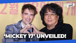 Robert Pattinson in Korea for the first time with Bong Joon-ho #mickey17